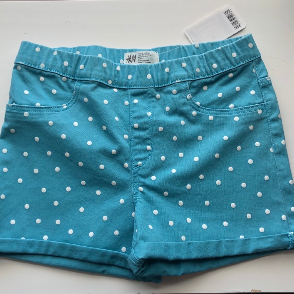 💙H&m Blue Polka Dot Shorts💙